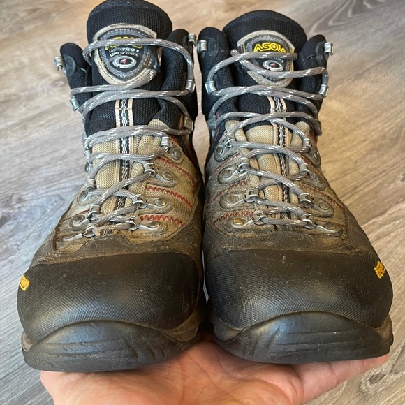 Asolo Fugitive GTX Rugged Waterproof Hiking Boots Mens 13 WIDE‎ UK 12.5 EU 47.5 main image 5